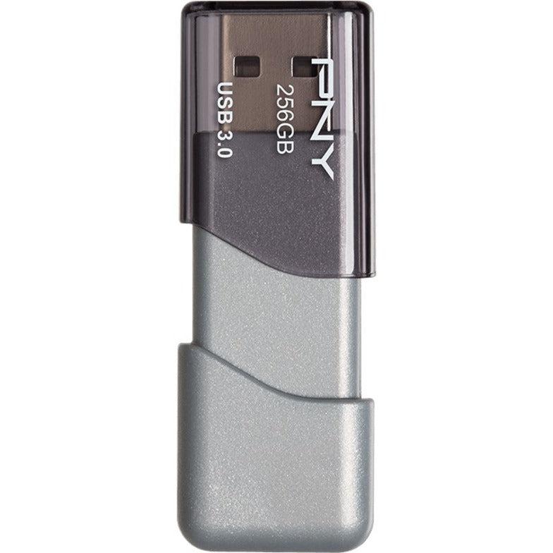 Pny P-Fd256Tbop-Ge Usb Flash Drive 256 Gb Usb Type-A 3.2 Gen 1 (3.1 Gen 1) Grey, Silver