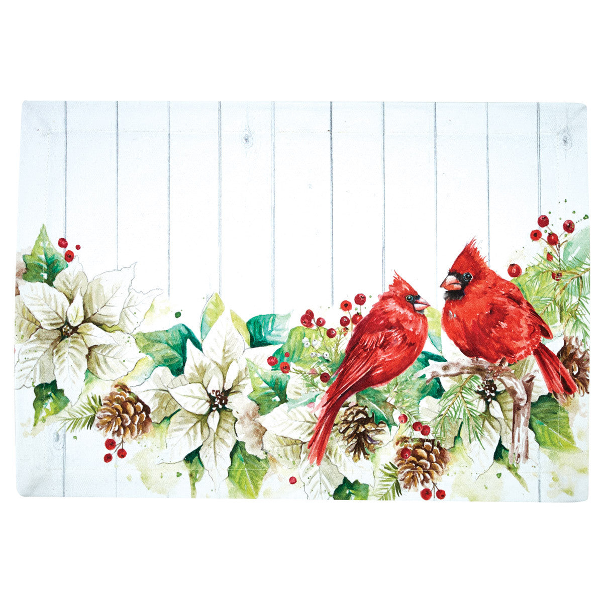 Poinsettia Pine Placemat