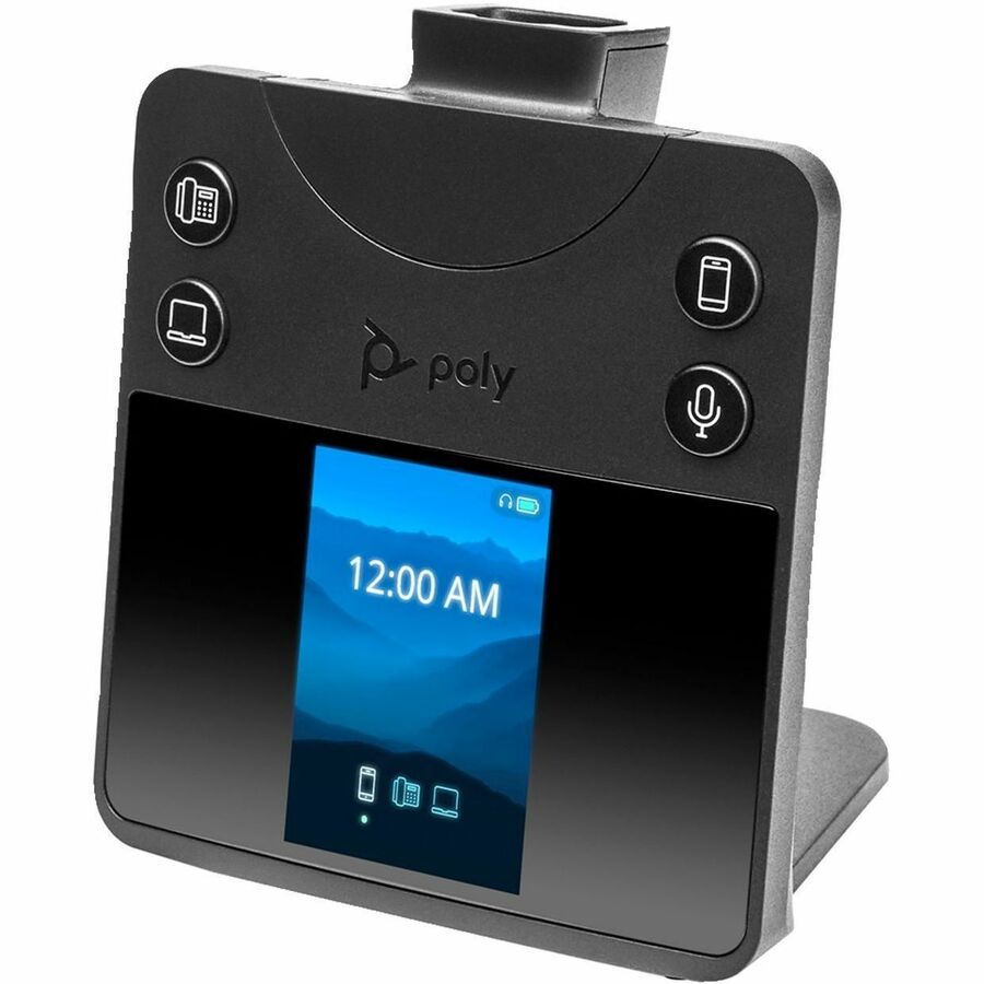 Poly Savi 8445 Office DECT 1920-1930 MHz Convertible Headset - Mono - Wireless -