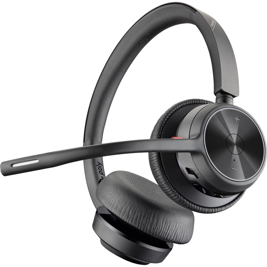 Poly Voyager 4320 USB-C Headset - Siri, Google Assistant - Stereo, Mono - USB Type C -