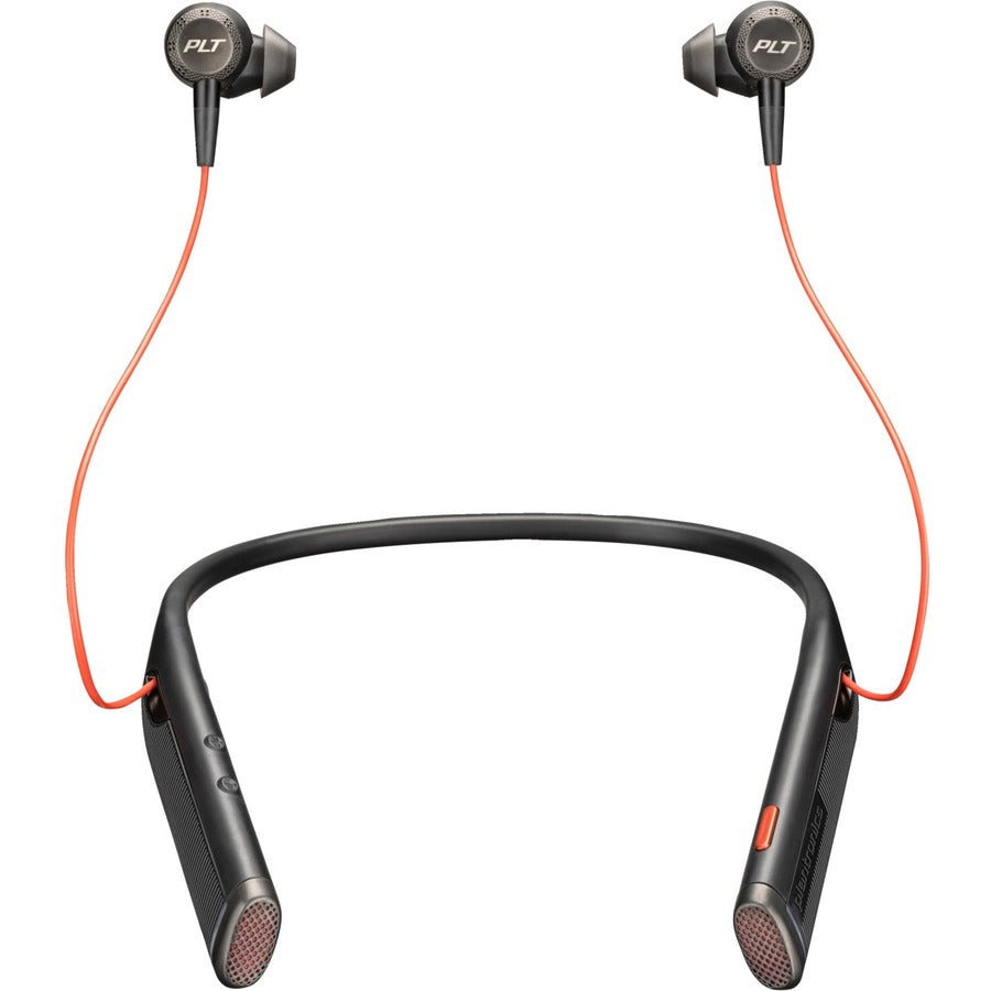 Poly Voyager 6200 USB-C BLK Headset - Siri, Google Assistant - Stereo - Micro USB, USB