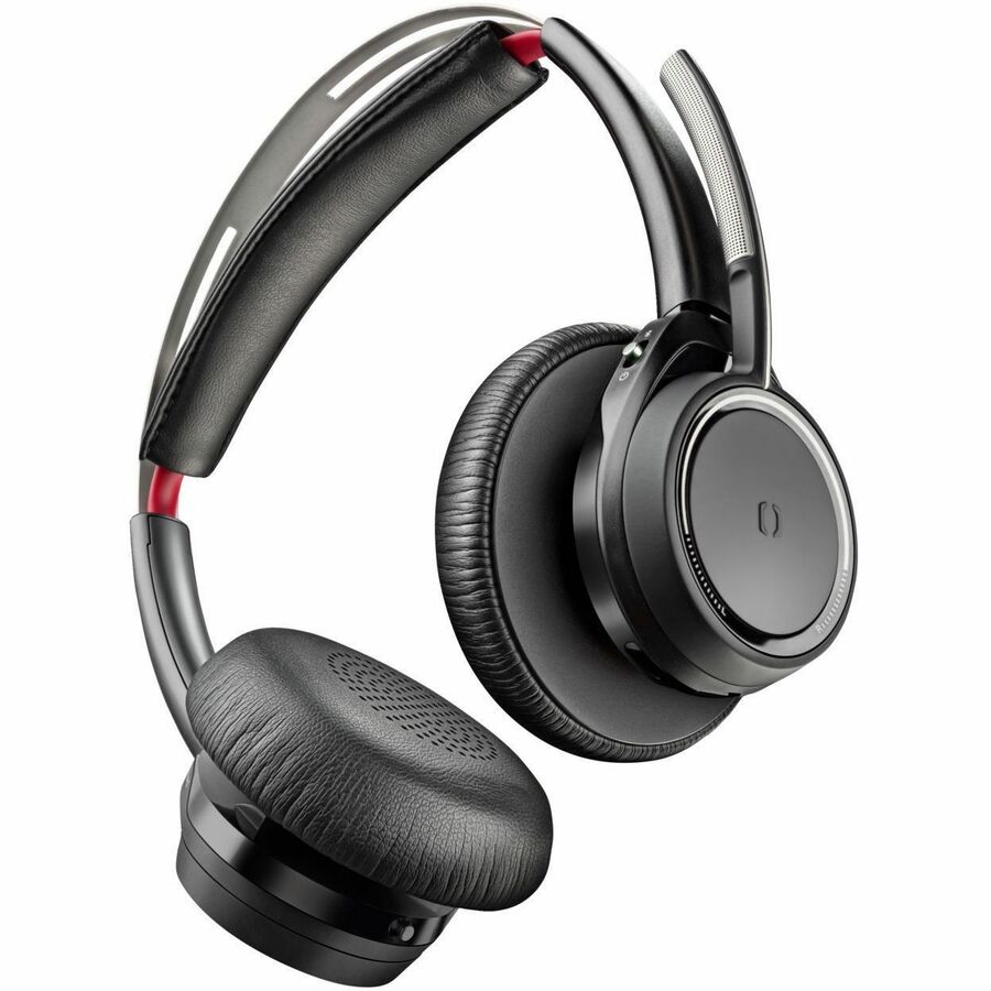 Poly Voyager Focus B825-M Headset - Stereo - USB Type A - Wired/Wireless - Bluetooth - 98