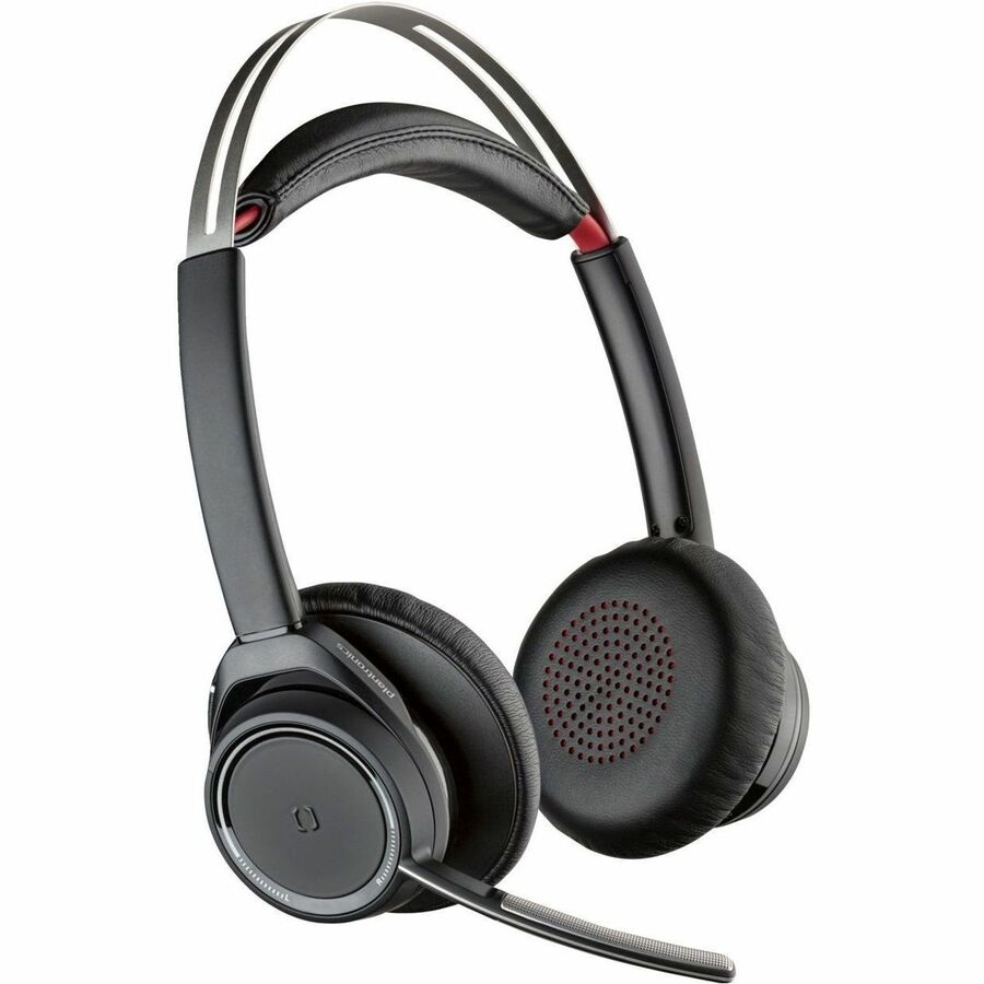 Poly Voyager Focus B825-M Headset - Stereo - USB Type A - Wired/Wireless - Bluetooth - 98