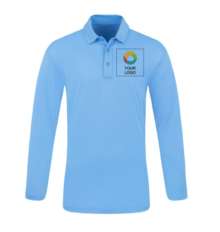 Port Authority® Silk Touch™ Performance Long Sleeve Polo – Smooth Feel, Lasting Comfort