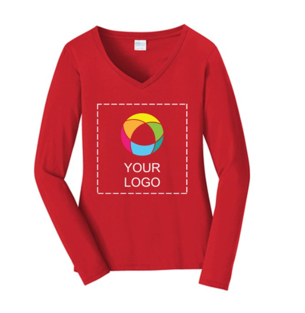 Port & Company® Fan Favorite™ Women’s Long Sleeve Tee – Cozy, Classic, Crowd-Pleasing