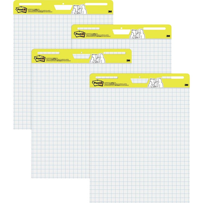 Post-It&Reg; Self-Stick Easel Pad Value Pack With Faint Grid
