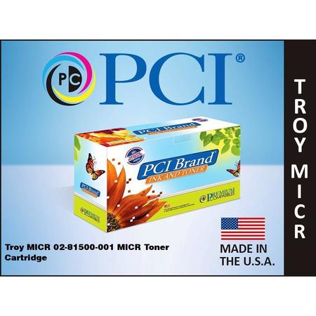 Premium Compatibles 02-81500-001-PCI MICR Laser Toner Cartridge - Alternative for Troy 02-81500-001, 0281500001, 02-81500-001, 281500001, 02-81500-001-M, 0281500001-M - 1 / Pack