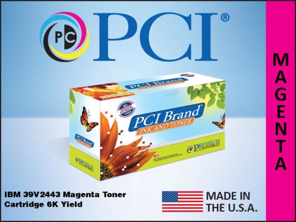 Premium Compatibles 39V2443-PCI Laser Toner Cartridge - Alternative for IBM 39V2443 - Magenta - 1 / Pack