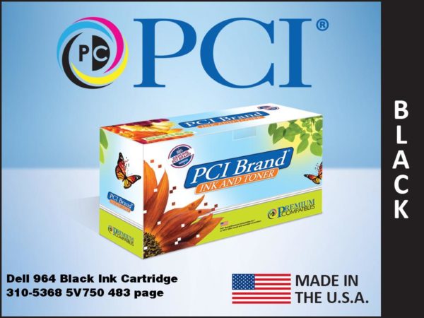 Premium Compatibles High Yield Inkjet Ink Cartridge - Alternative for Dell 310-5368 - Black - 1 / Each 310-5368RPC