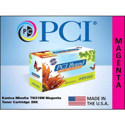 Premium Compatibles High Yield Laser Toner Cartridge - Alternative for Konica Minolta TN319M - Magenta - 1 / Each TN319M-PC