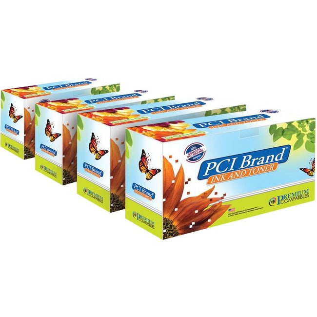 Premium Compatibles Laser Toner Cartridge - Alternative for Dell 3010CN - Black, Magenta, Cyan, Yellow - 4 / Pack DELL3010CN-4PK