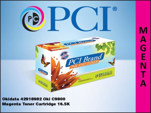 Premium Compatibles Laser Toner Cartridge - Alternative for Okidata 42918982 - Magenta - 1 / Each 42918982-PCI
