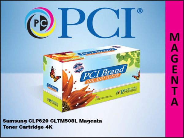 Premium Compatibles Laser Toner Cartridge - Alternative for Samsung CLT-M508L - Magenta - 1 / Each CLTM508L-PCI