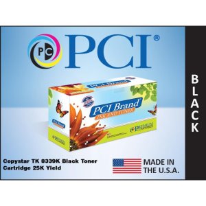 Premium Compatibles TK-8339K-PCI Laser Toner Cartridge - Alternative for Copystar TK-8339K, TK8339K, 1T02RL0CS0 - Black - 1 / Pack