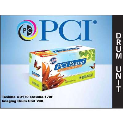 Premium Compatibles Toshiba OD170 eStudio-170F Imaging Drum Unit 20K Yield Made in the USA OD170PC