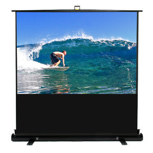 Projection Screen ezCinema 84" - Elite Screens F84XWH2 Portable 16:9 MaxWhite 2 | Tecisoft