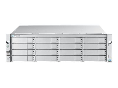 Promise Vess R3600xiD - Hard drive array - 160 TB - 16 bays (SATA-600 / SAS-3) - HDD 10 TB x 16 - Gigabit Ethernet,