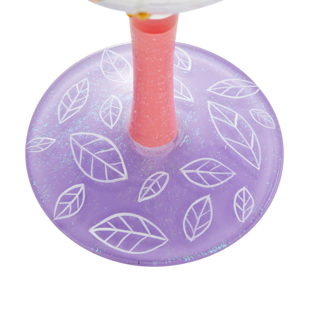 Promoted to Grandma Wine Glass