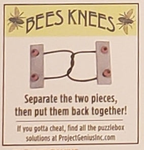 Puzzlebox Brainteaser - Bees Knees