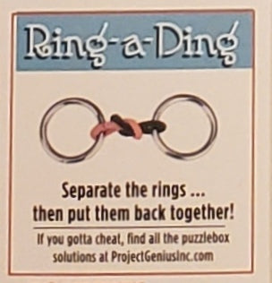 Puzzlebox Brainteaser - Ring-a-Ding