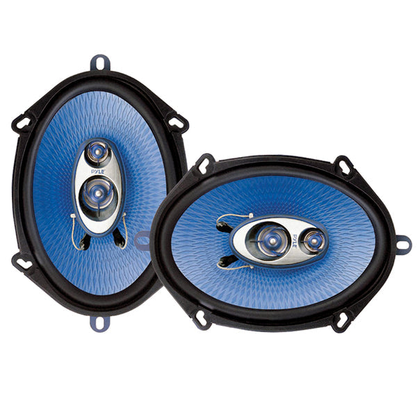 Pyle PL573BL Blue Label 5-Inch x 7-Inch/6-Inch x 8-Inch 300-Watt-Max 3-Way