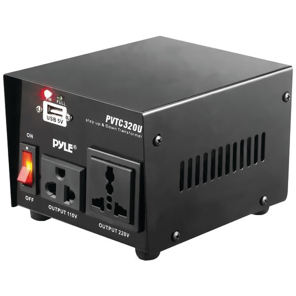 Pyle PVTC320U Step Up and Step Down 500-Watt Voltage Converter Transformer with