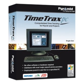 Pyramid TimeTrax PC Time & Attendance Software - Time Management - PC - Windows Supported