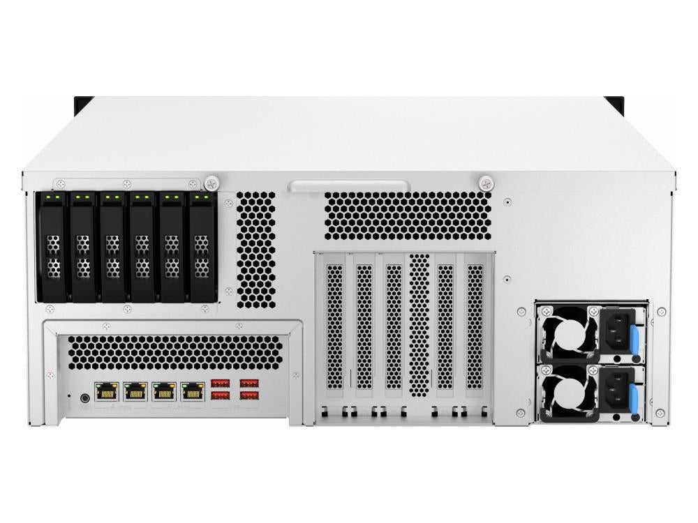 QNAP 30-BAY 4U RACKMOUNT NAS, INTEL XEON E-2378 5 Year Warranty