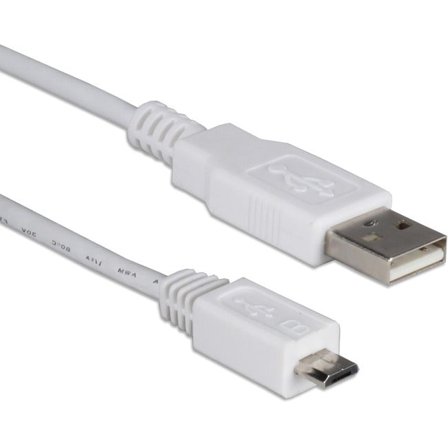 QVS Micro-USB Sync & Charger Cable for Smartphone, Tablet, MP3, PDA and GPS USB1M-05M