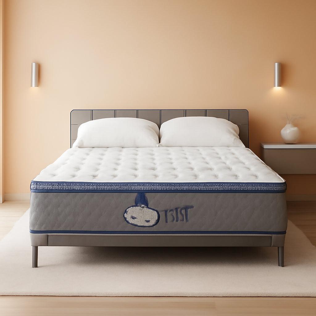 Queen Memory Foam Mattress 12.9 Inch Thick With Edge Reinforcement