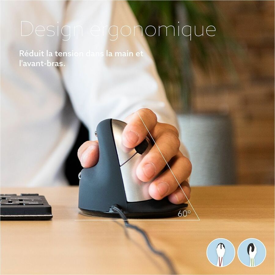 R-Go ergonomic mouse, HE Break RGOHELELA