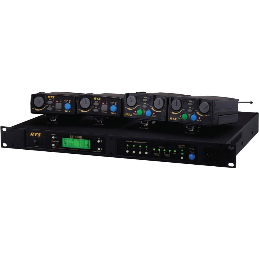 RTS Narrow Band UHF Two-Channel Wireless Synthesized Base Station BTR-80N-HER5