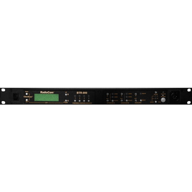 RTS Two-Channel UHF Synthesized Wireless Intercom Base Station BTR-800-HE