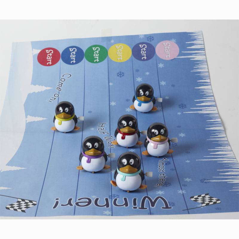 Racing Penguin Party Crackers