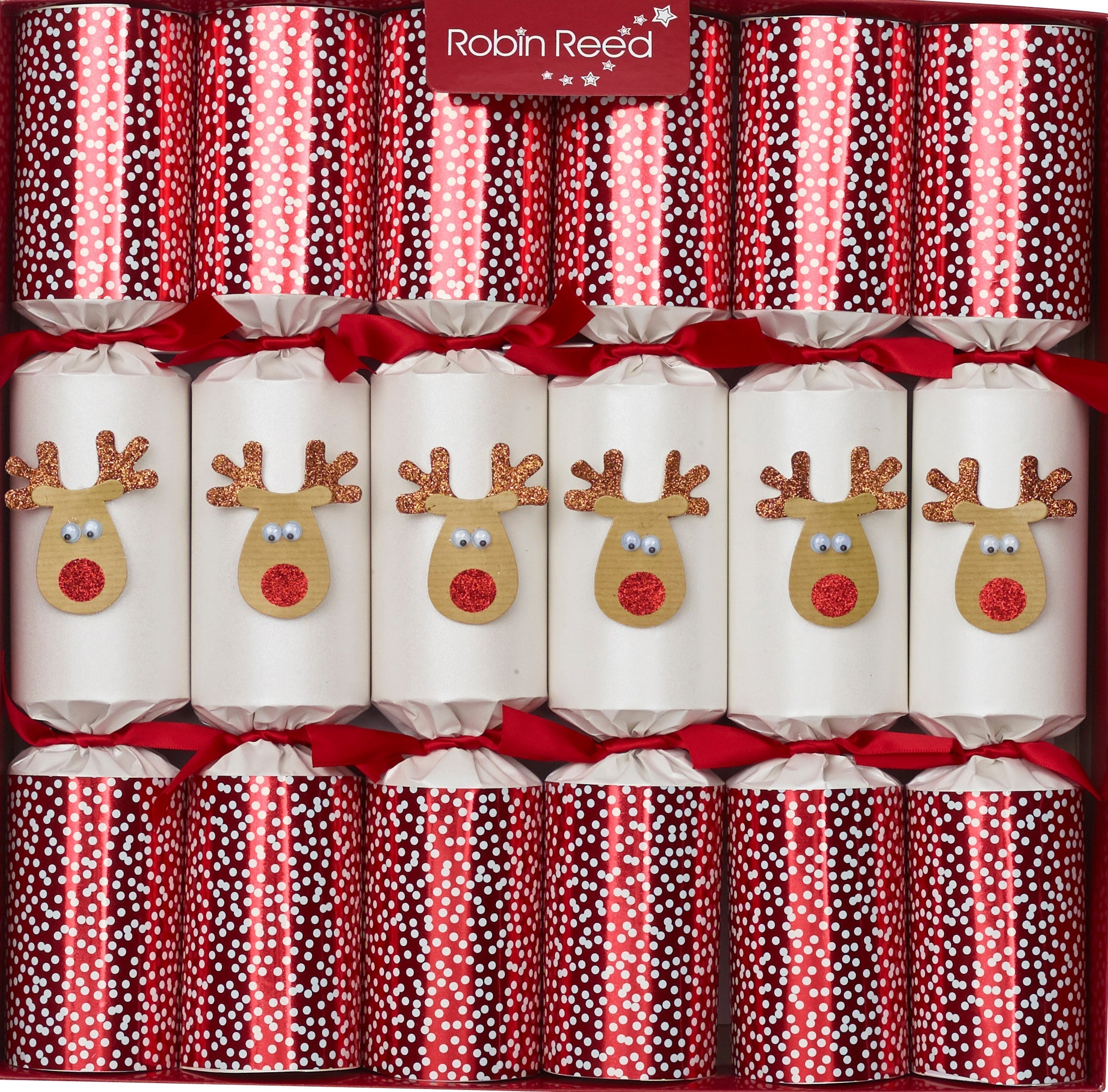 Racing Reindeer Party Crackers