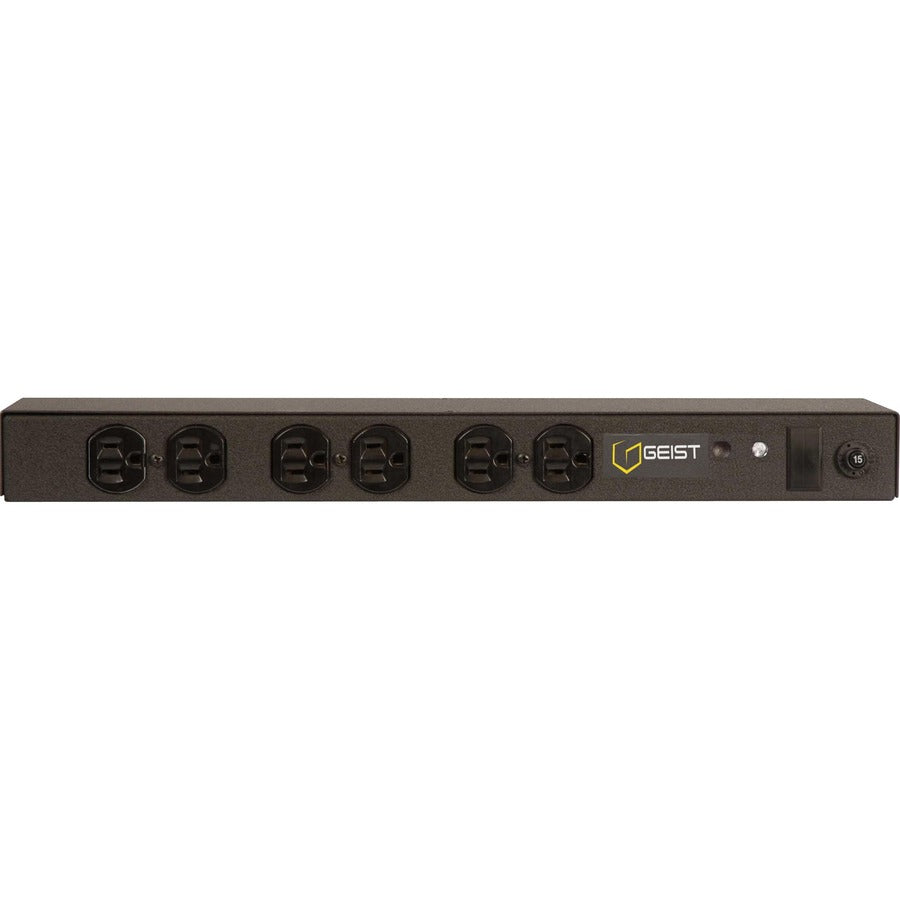 Rack Mount Power Distribution Unit - Vertiv Geist BRFN060-10 Basic 6-Outlet PDU | Tecisoft 27858