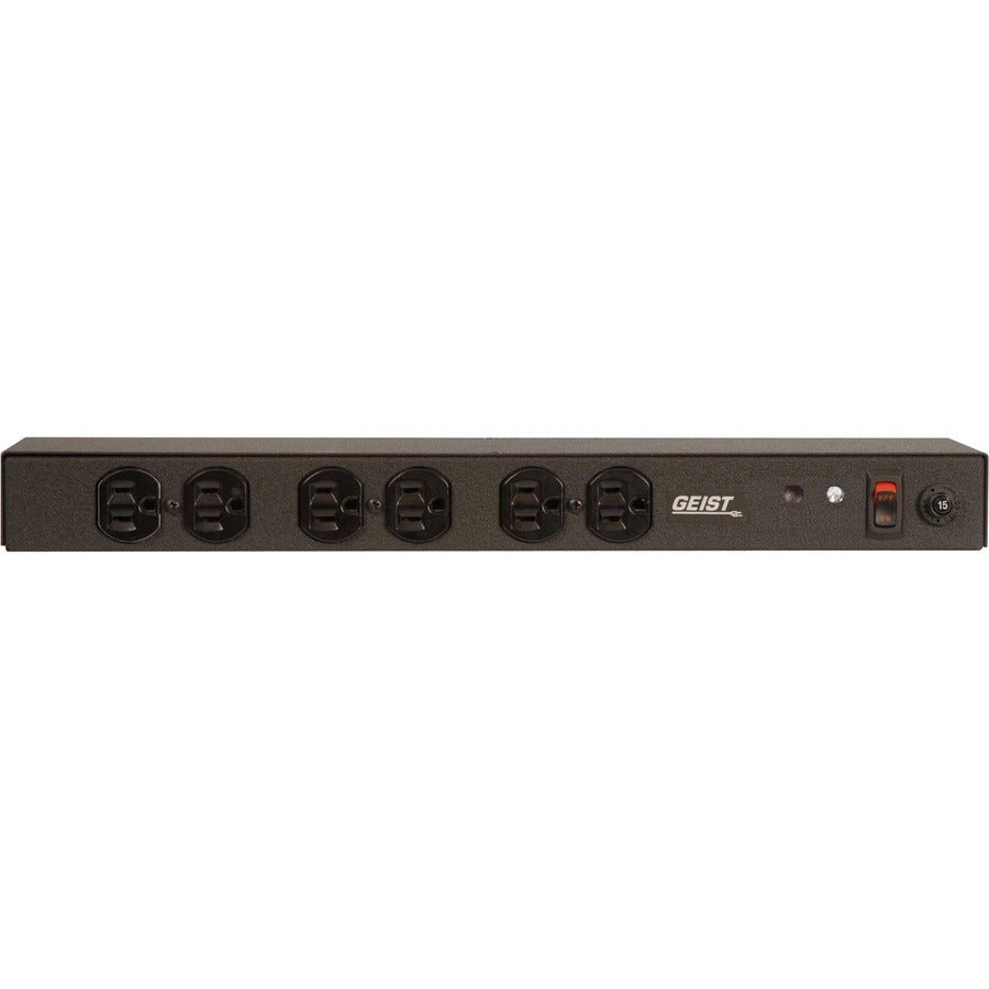 Rack Mountable Power Distribution Unit - 6-Outlet Basic PDU | Tecisoft 27849