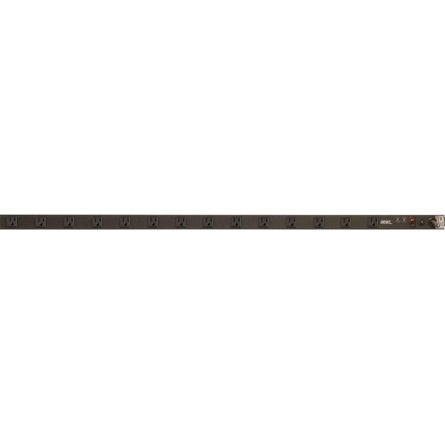 Rack Power Distribution 15A 120V Basic Surge Vertical PDU - Vertiv 14747 | TechSoft