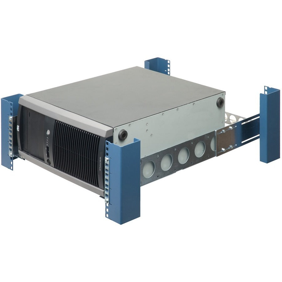 Rack Solution Mounting Rail Kit for Rack, Rack Server - Blue - TAA Compliant 3UKIT-109