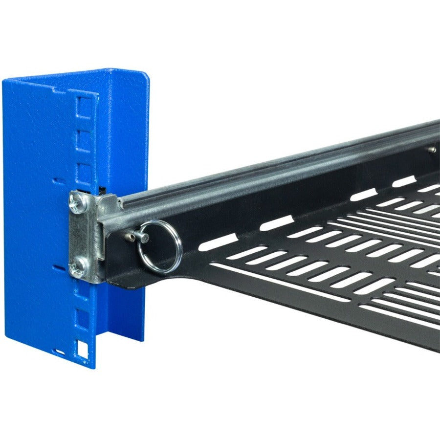 Rack Solutions 1U Light Duty Dry Sliding Equipment Shelf 24in Depth 112-5651