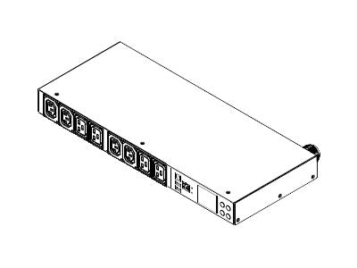 Raritan PX3-5198R-K1 - Power distribution unit (rack-mountable) - AC 208 V - 5000 VA - 1-phase - Ethernet 10/100,