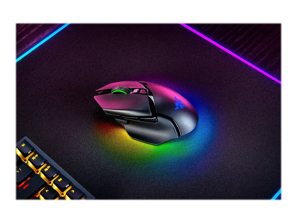 Razer Basilisk V3 pro - Mouse - ergonomic - right-handed - optical - 11 buttons - wireless, wired - Bluetooth, 2.4 GHz -