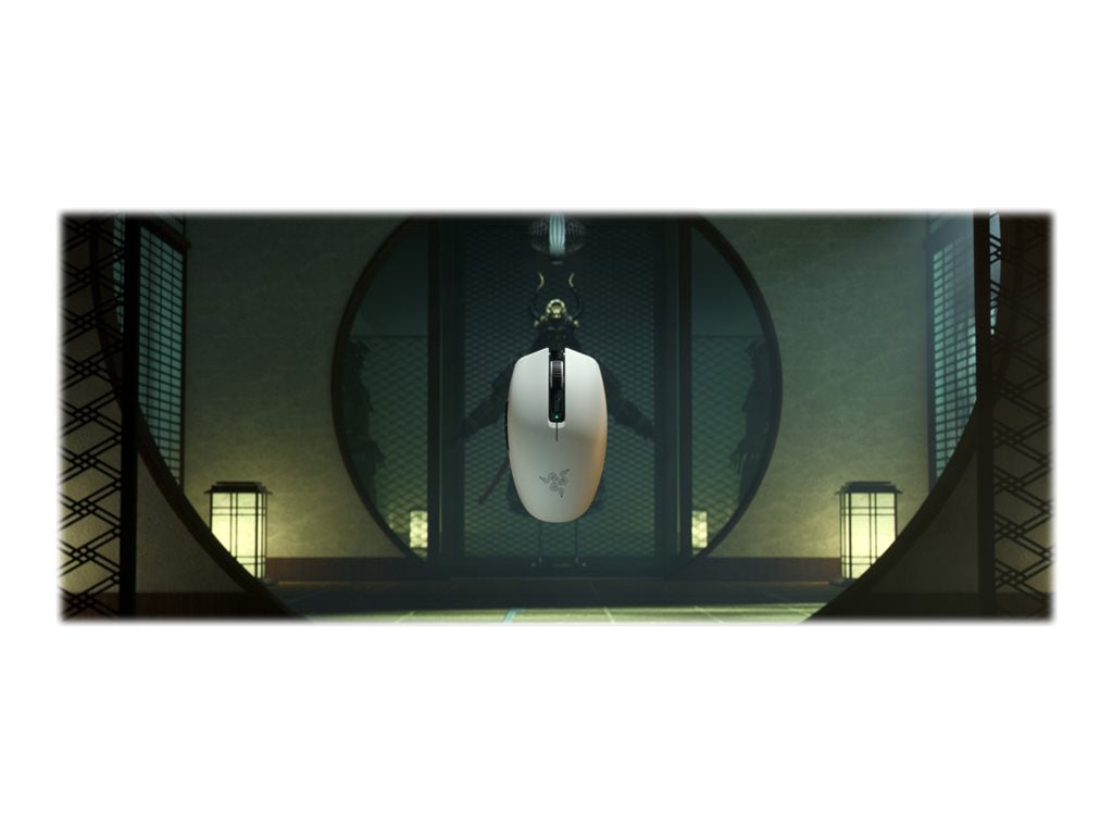 Razer Orochi V2 - Mouse - right-handed - optical - 6 buttons - wireless - Bluetooth, 2.4 GHz - white