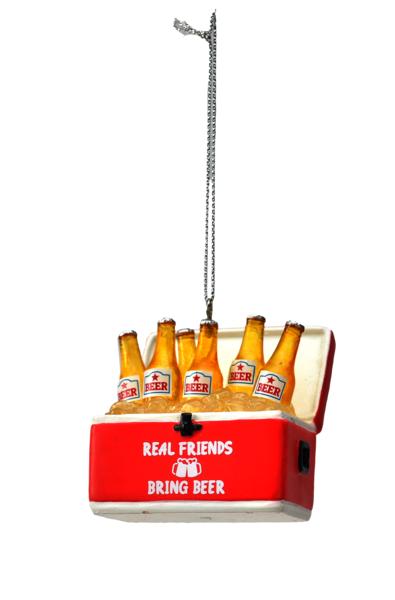 Real Friends Bring Beer Ornament