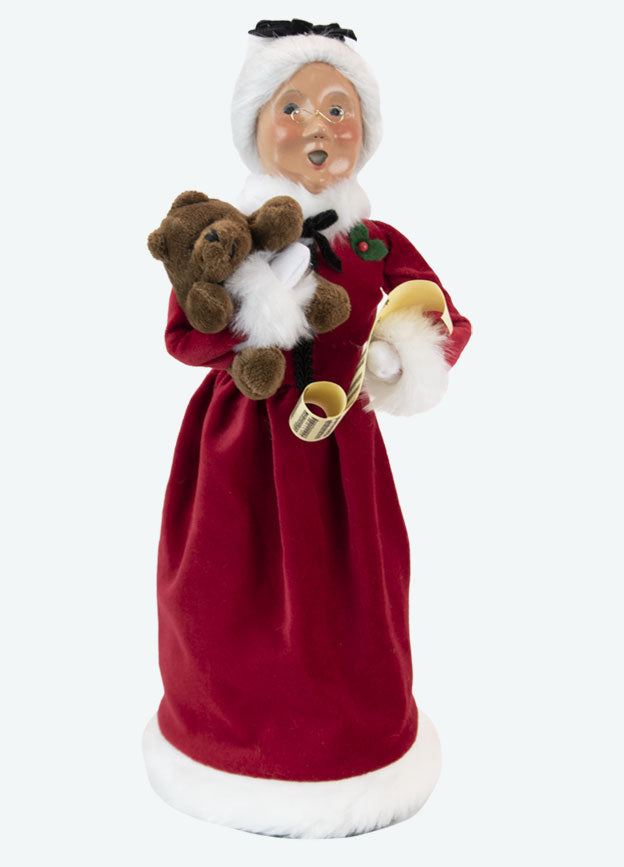 Red Velvet Mrs Claus - Byers Choice