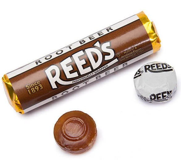 Reeds Candy Rolls (1 oz) - Root Beer