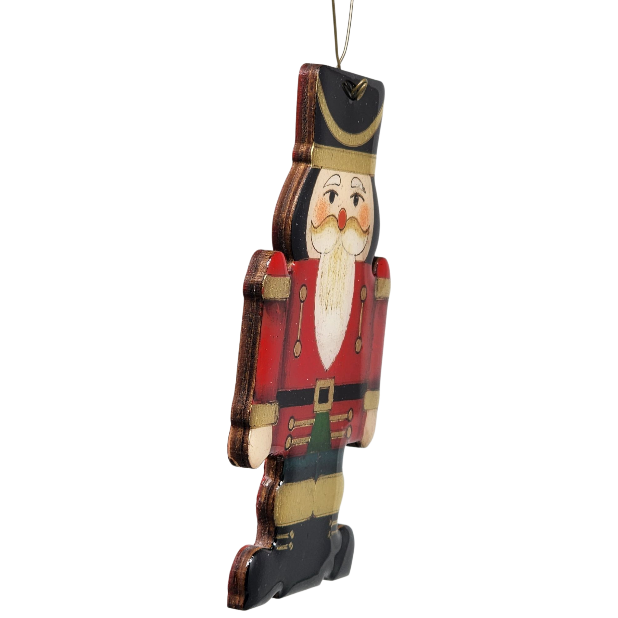 Regal Wooden Nutcracker - Red