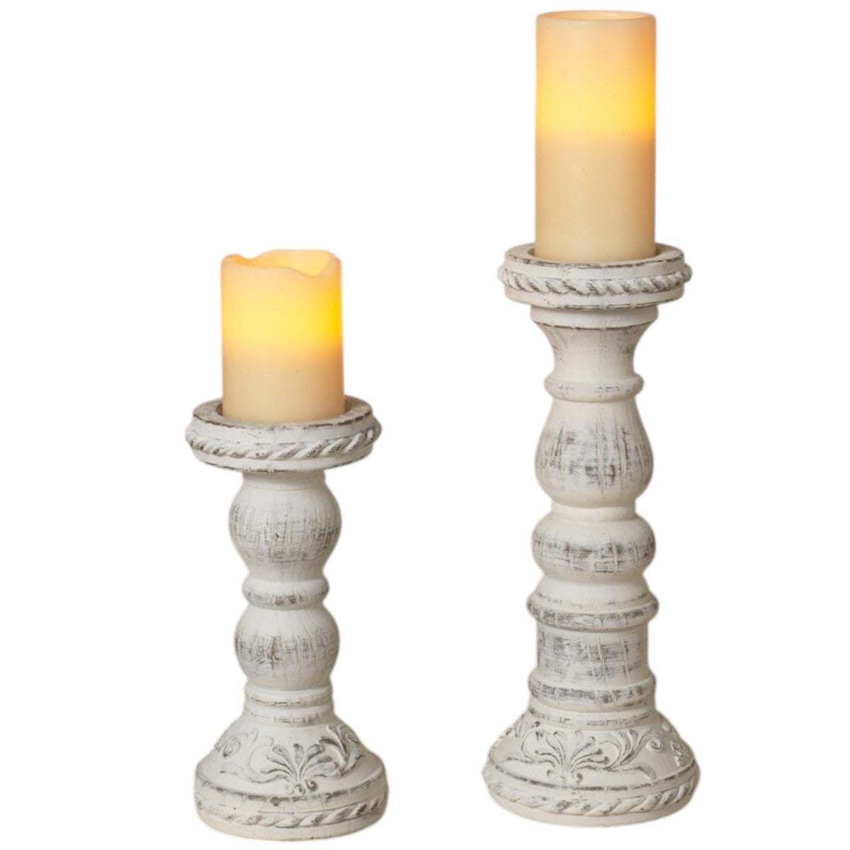 Resin Candle Holder -