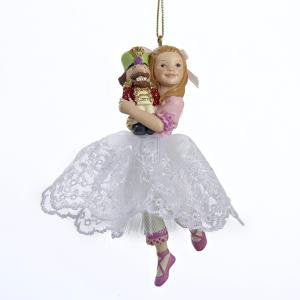 Resin Clara Girl Ornament - 5"