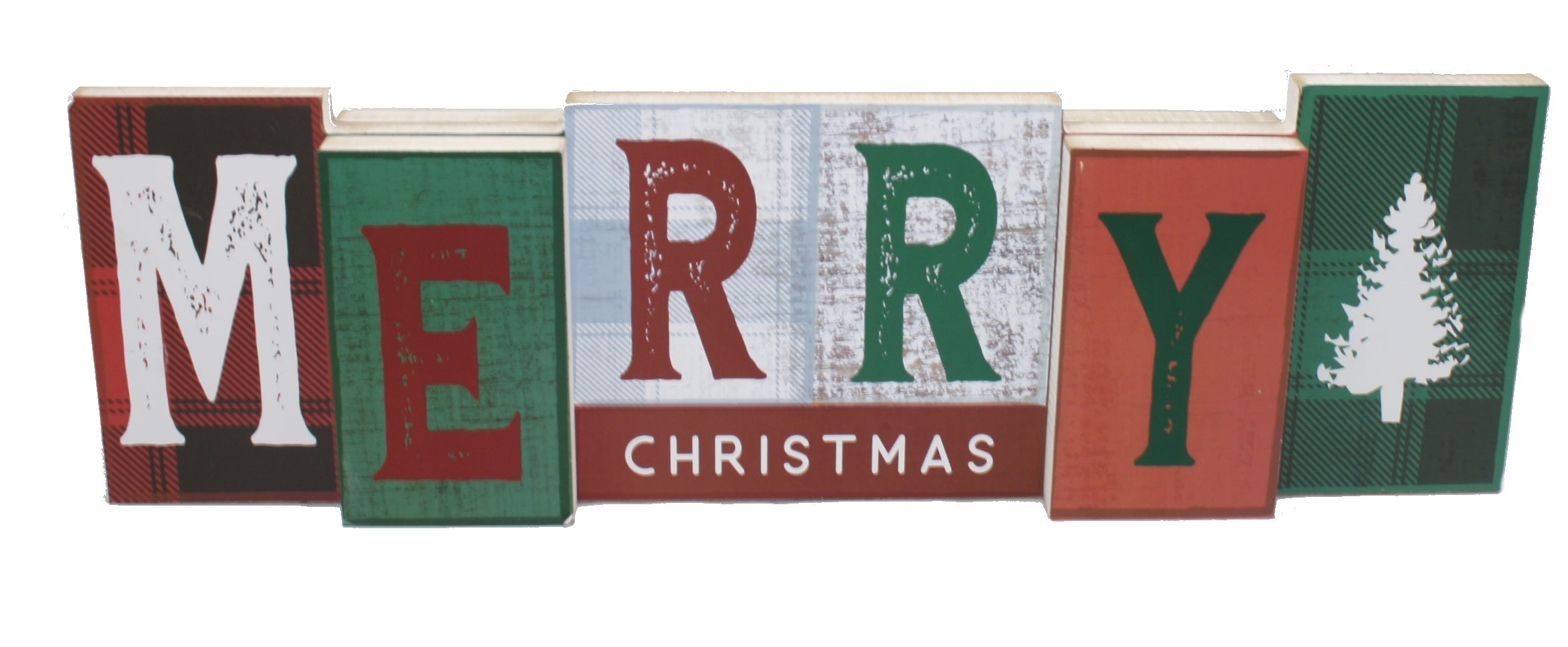 Reversible Family Christmas Sign